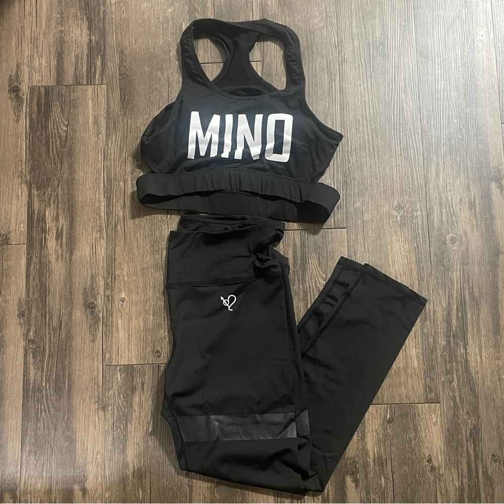 Women's Black Activewear Set